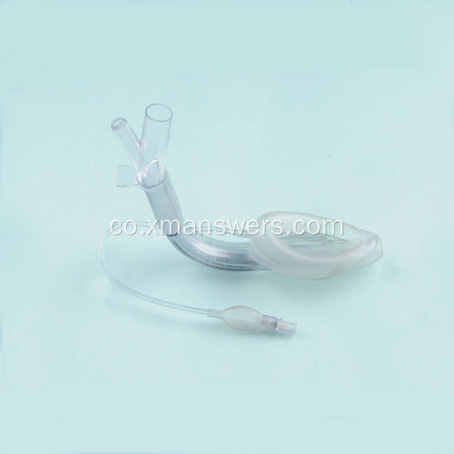 Crea una maschera laringea in silicone liquida per anestesia